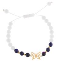 دستبند طلا 18 عیار رزا مدل BS123 Rosa BS123 Gold Bracelet