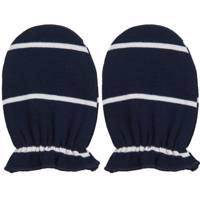 دستکش نوزادی نیلی مدل Navy Blue Stripes Nili Navy Blue Stripes Gloves