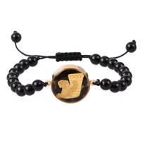 دستبند ورق طلا گالری الون طرح ریتون کد 198079 - Alone 198079 Raytheon Gold Bracelet