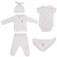 ست لباس نوزادی اندی واوا مدل 1280 Andy Wawa 1280 Baby Clothes Set