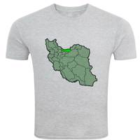تیشرت ملانژ مدل Iran