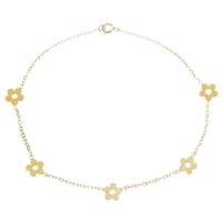 دستبند طلا 18 عیار رزا مدل AK46 Rosa AK46 Gold Bracelet
