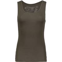 تاپ زنانه لیدی مدل TANKTOP-SJ-KHAKI