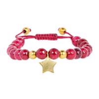 دستبند نوژین مدل Star Red Nojin Star Red Bracelet