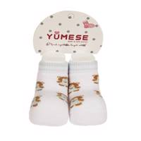 جوراب نوزادی یومسه مدل 3332 Yumese 3332 Socks