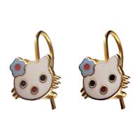 گوشواره طلا 18 عیار گالری آمانژ مدل D194
