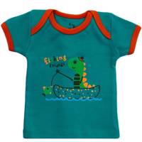 تی شرت آستین کوتاه نوزادی آدمک مدل Dinosaur Adamak Dinosaur Baby T Shirt With Short Sleeve