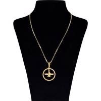 گردنبند استیل مارنا گالری مدل فروهر Marena Gallery M Pendant