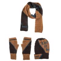 ست کلاه، شال و دستکش فونم مدل 3064 - Fonem 3064 Beanie Scarf And Gloves Set