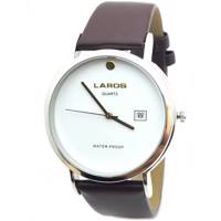 ساعت مچی عقربه ای مردانه لاروس مدل LM-N590-Brown Laros LM-N590-Brown Watch For Men