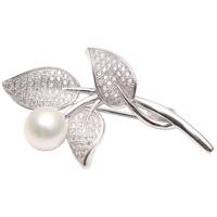 گل سینه نقره شهر جواهر مدل SJS-BR001 Shahrejavaher SJS-BR001 Silver Brooch