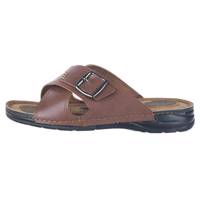 صندل مردانه مسعود مدل 921 عسلی Masoud 921 Sandals For Men