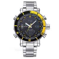ساعت مچی عقربه ای مردانه وید مدل WH5203-SB-YELLOW