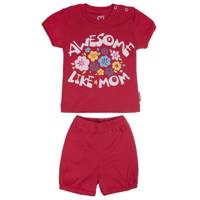 ست لباس دخترانه آدمک مدل 1674001R Adamak 1674001R Baby Girl Clothing Set