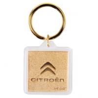 جاسوییچی ورق طلا گالری الون طرح سیتروئن کد 198149 Alone Gallery 198049 Citroen Key Ring