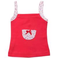 زیرپوش رکابی برگ سبز طرح گلبهی Barge Sabz Peach Baby Singlet