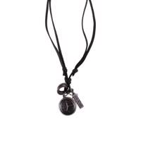 گردنبند مدل ساعت مشکی