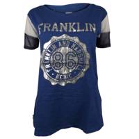 تیشرت زنانه فرانکلین مارشال مدل جرزی دیتروید - Franklin Marshall Tshirt Jersey Detroit short for woman