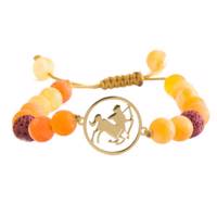 دستبند نوژین مدل آذر نارنجی - Nojin Orange Azar Bracelet