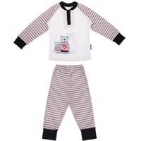 ست لباس پسرانه آدمک مدل 1180002N Adamak 180002N Baby Boy Clothing Set