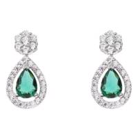 گوشواره نقره مایا مدل MSE123 - Maya MSE123 Silver Earring