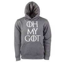 هودی طوسی زنانه سون پی ام مدل OH MY GOT Seven PM OH MY GOT Hoodie For Women