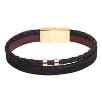 دستبند چرمی آتیس کد I500NB2 - Atiss I500NB2 Leather Bracelet