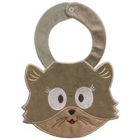 پیشبندکودک مخمل تیک و تاک مدل راکون طرح عروسکی Tikotak Racoon Baby Bib