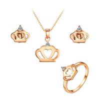 ست روزینی مدل S13 Rosiny Jewelry S13 Set