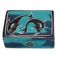 جعبه جواهر نقطه مدل Fish - Noghte Fish Jewellery Box