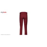 شلوار زنانه راسته پاکتی رنگ زرشکی کد 235 Dorsatanpoosh 235 Trousers For Women