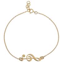دستبند طلای 18 عیار رزا مدل BC14 Rosa BC14 Gold Bracelet