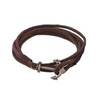 دستبند چرمی الفین مدل el02033 Elfin el02033 Leather Bracelet