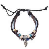 دستبند چرمی جی دبلیو ال مدل B15080 JWL B15080 Bracelets