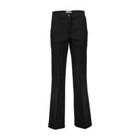 شلوار زنانه دمپا گشاد پارچه ای مشکی مدل 198 Dorsa Tanpoosh 19824 Trousers For Women