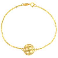 دستبند طلا 18 عیار ماهک مدل MB0216 Maahak MB0216 Gold Bracelet