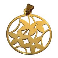 آویز گردنبند طلا 18 عیار پندار گلد مدل AG51 - Pendar Gold AG51 Gold Necklace Pendant Plaque