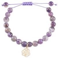 دستبند طلا 18 عیار رزا مدل BS24 Rosa BS24 Gold Bracelet