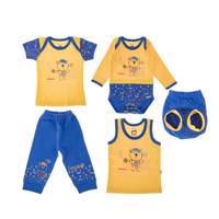 ست لباس نوزادی آدمک مدل 401001 Adamak 401001 Baby Clothes Set