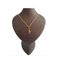 گردنبند طرح ملودی مدل A108