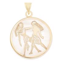 آویز گردنبند طلا 18 عیار شانا مدل N-SG49 Shana N-SG49 Gold Necklace Pendant Plaque