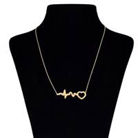 گردنبند طلا 18 عیار شانا مدل N-SG49 Shana N-SG49 Gold Necklace