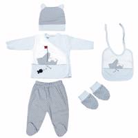 ست لباس نوزادی TonTonمدل 209 TonTon 209 Baby Clothes Set