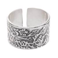 انگشتر ناردونه شکوفه نقره 170 کد Rp32 Nardoone Shokoufe Silver Ring Rp32