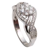 انگشتر نقره شهر جواهر مدل SJ-SR075 Shahrejavaher SJ-SR075 Silver Ring