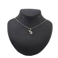 گردنبند نقره ترمه مدل فرشته KS3