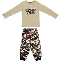ست لباس پسرانه دینو مدل 16S1-030 Deno 16S1-030 Boys Clothes Set